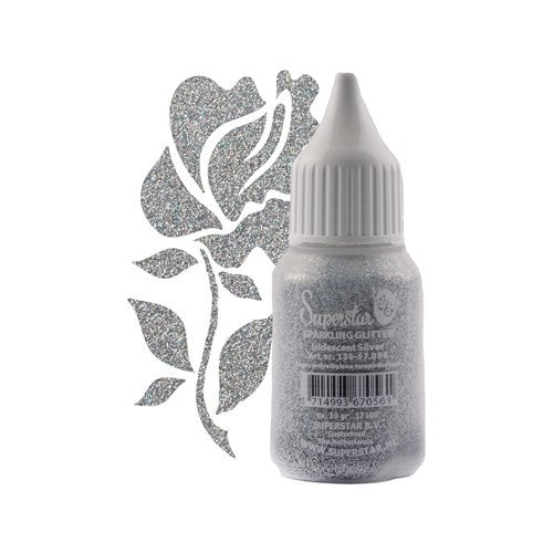 Superstar Sparkling Glitter Zilver