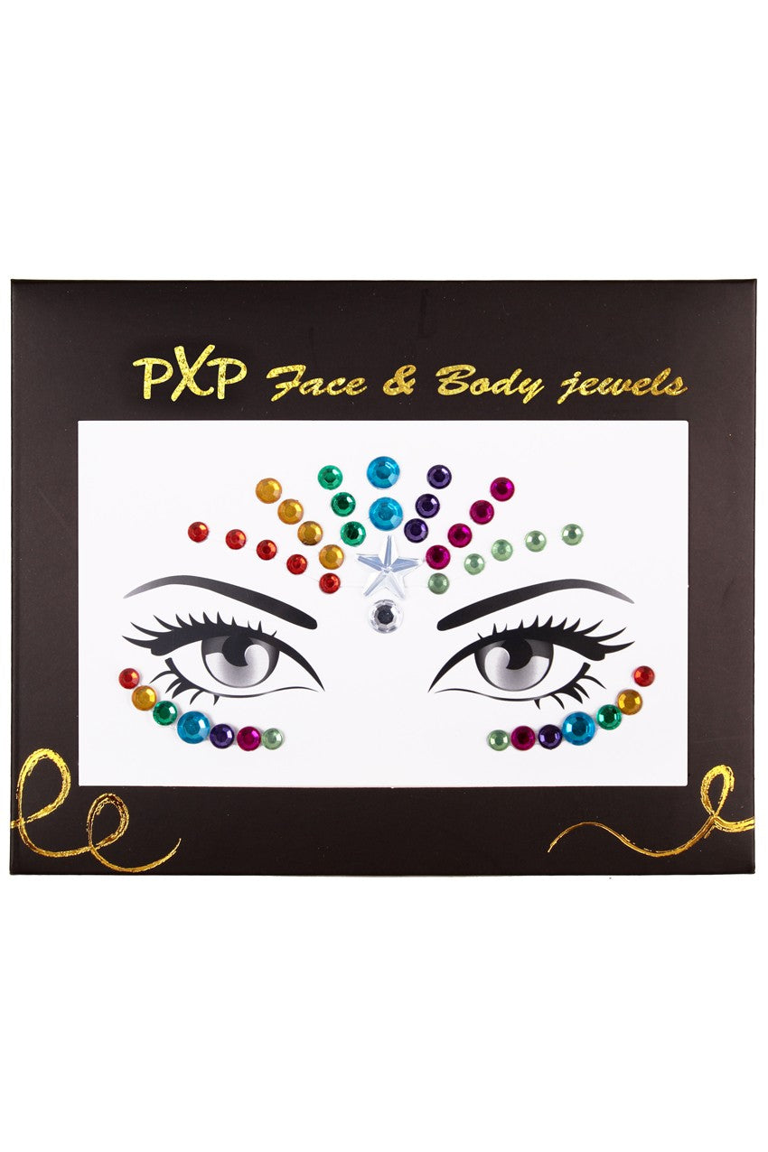 Face Jewels Rainbow Dream