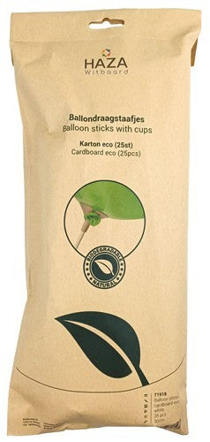 Ballon Draagstaafjes karton Eco