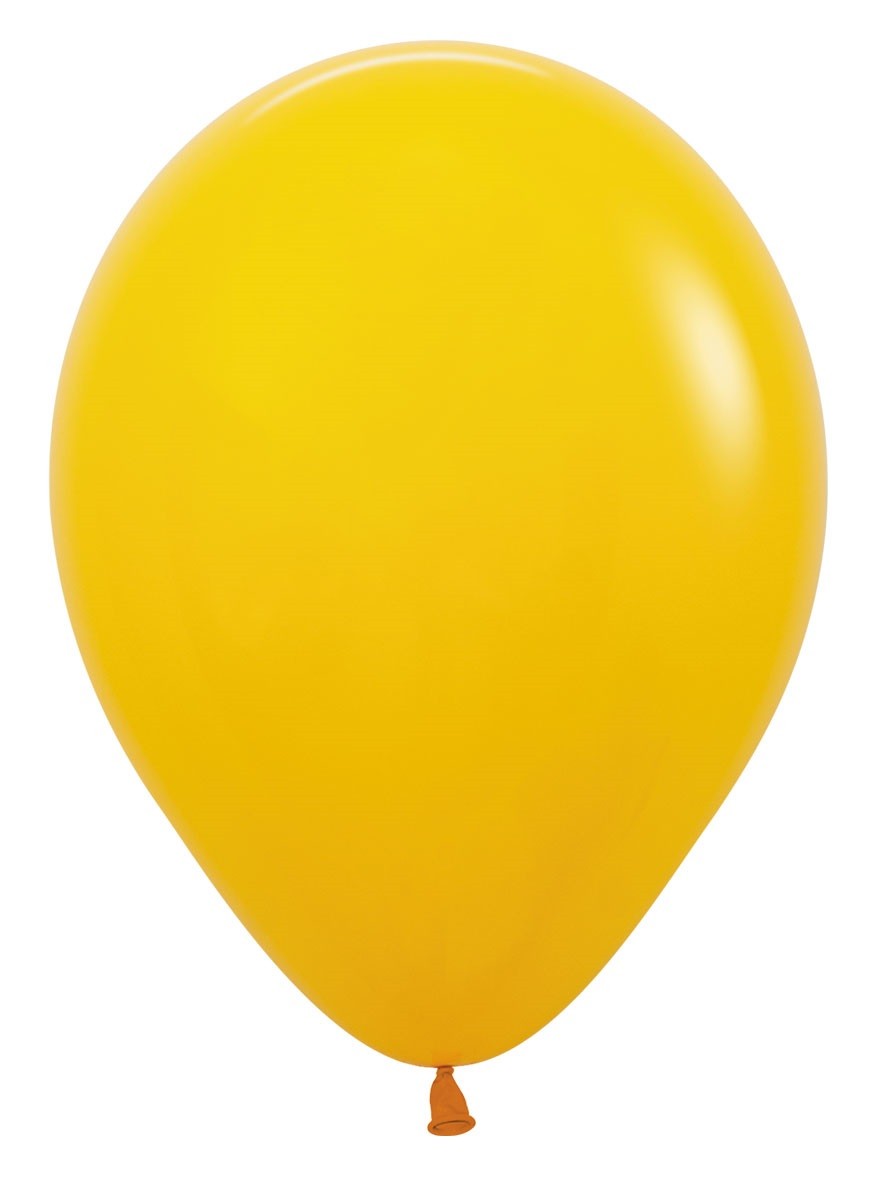 Ballon Fashion Honey Yellow 30cm