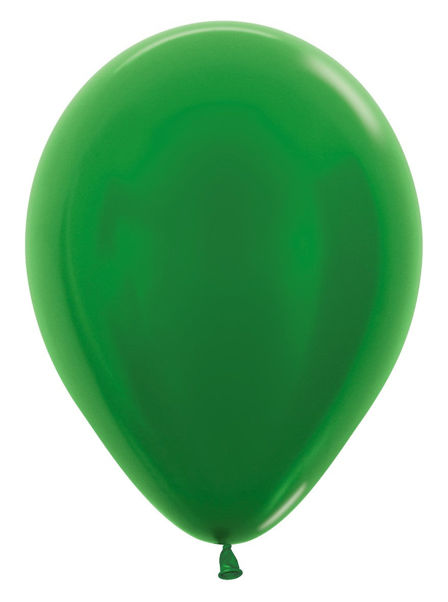 Ballon Metallic Green 30cm