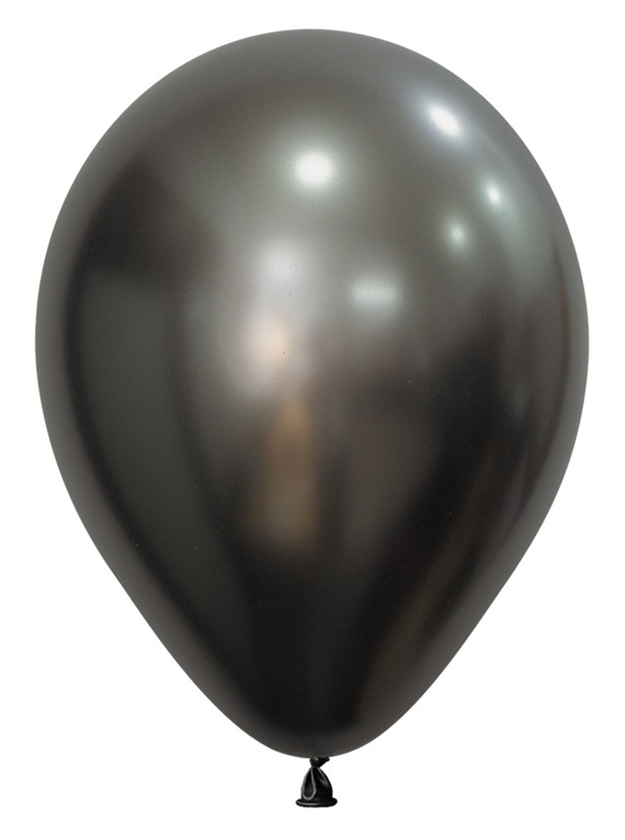 Ballon Silk Midnight Grey 30cm