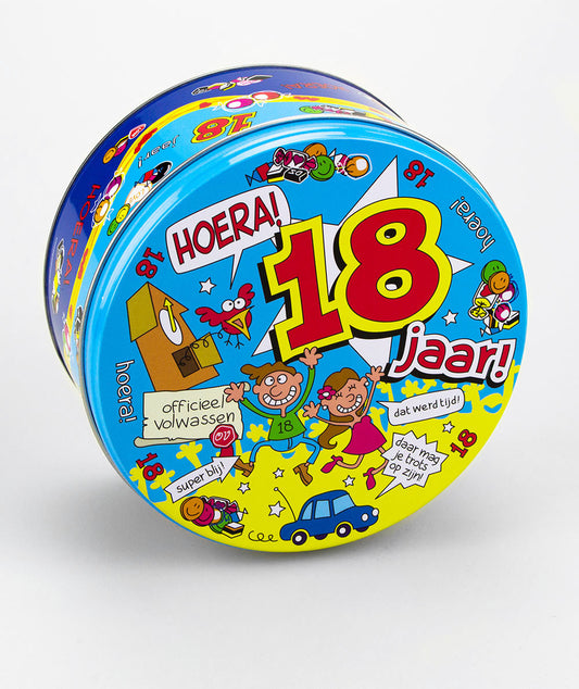 Snoeptrommel 18 jaar
