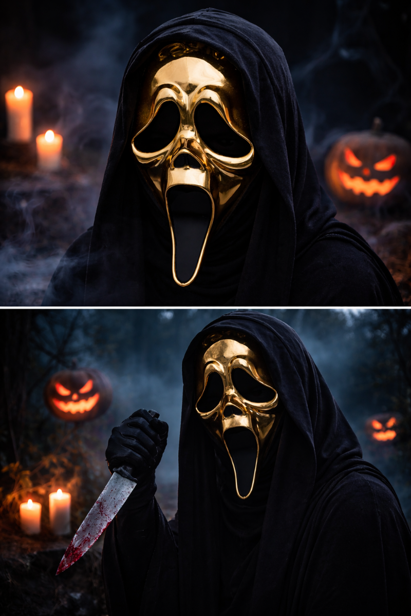 Geest Masker goud