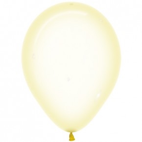Ballon Crystal Yellow 30cm