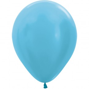 Ballon Pearl Caribbean Blue 30cm