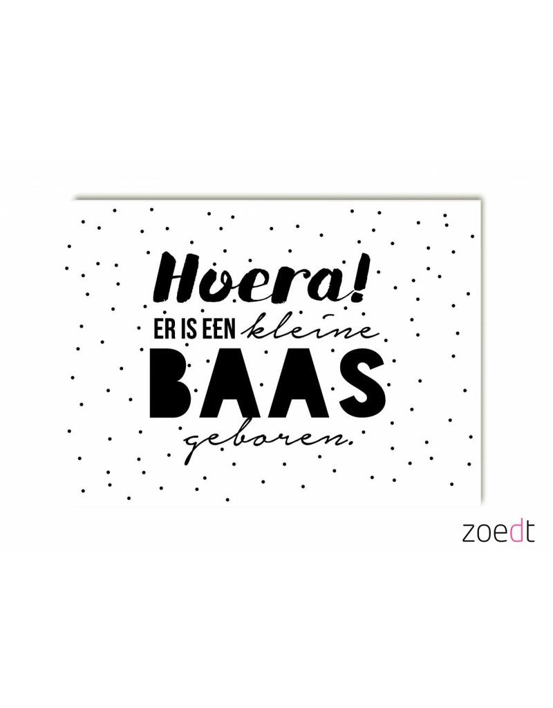 Kaart Baas Zoedt