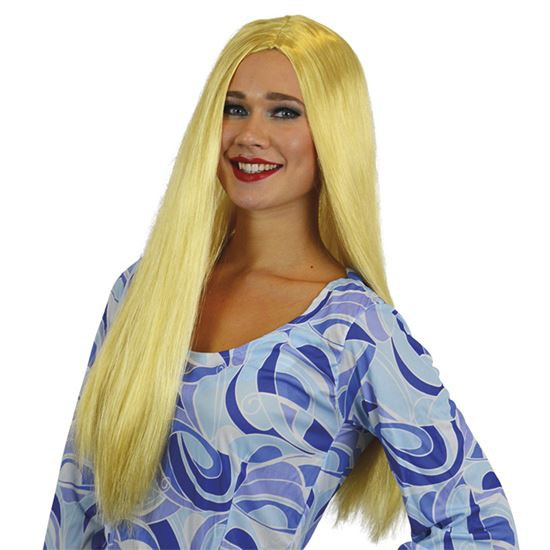 Pruik Mariska blond
