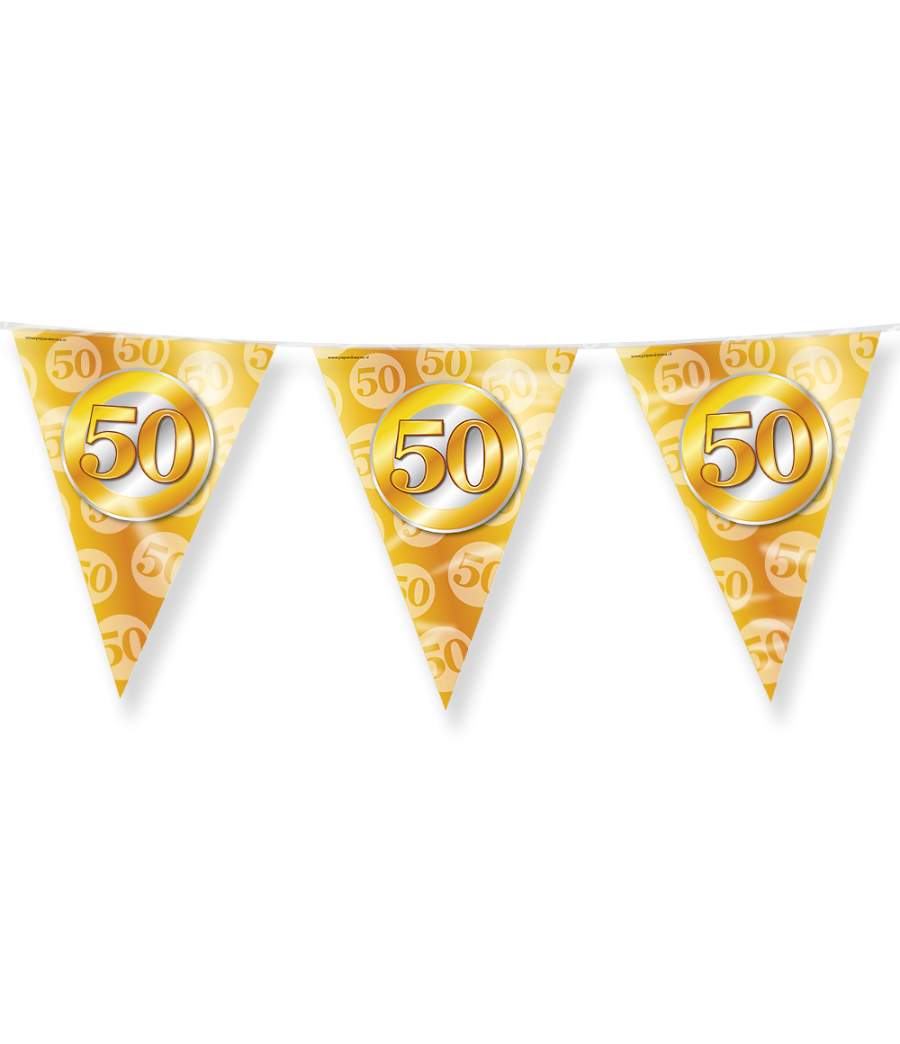 Vlaggenlijn 50 goud