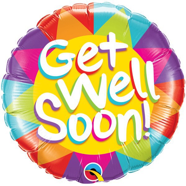 Folieballon Get Well Soon