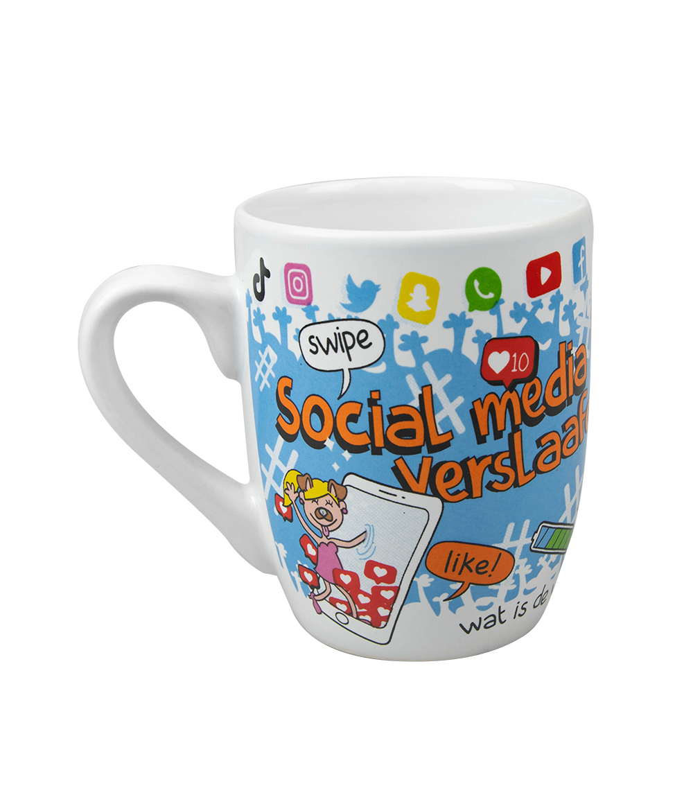 Mok Social media verslaafde