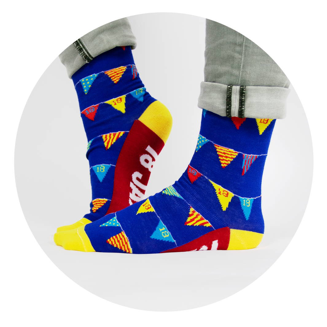 Funny Socks 18 jaar