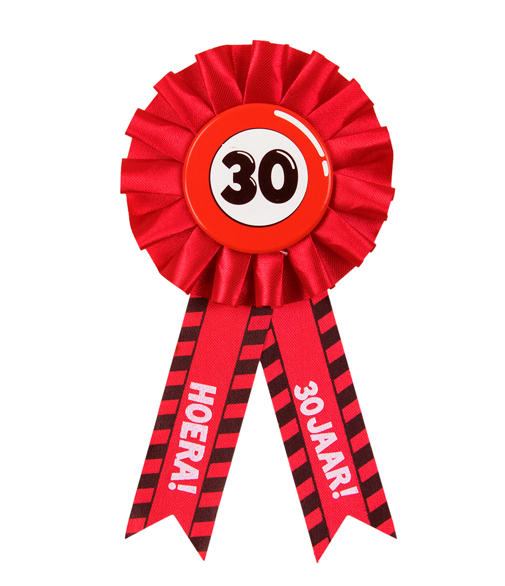 Party Rozet 30 jaar