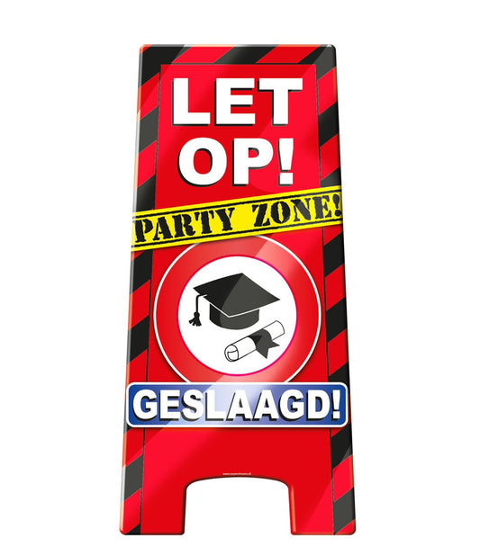 Warning Sign Geslaagd