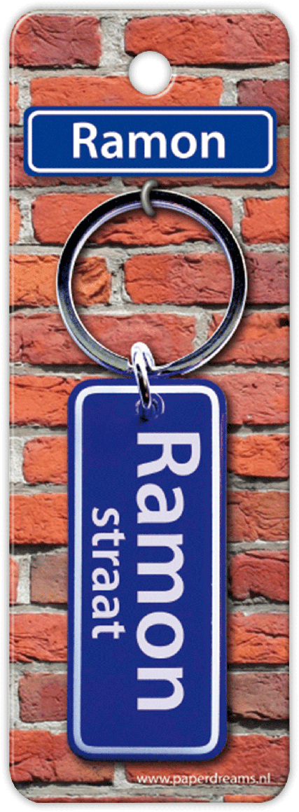 Ramon Straat sleutelhanger