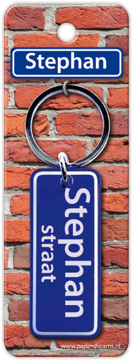 Stephan Straat sleutelhanger