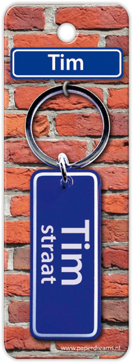 Tim Straat sleutelhanger