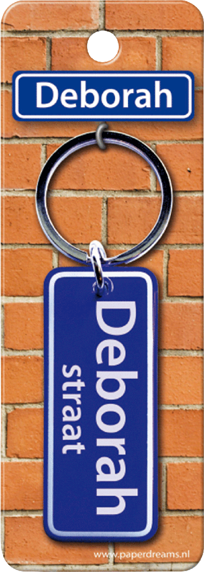 Deborah Straat sleutelhanger
