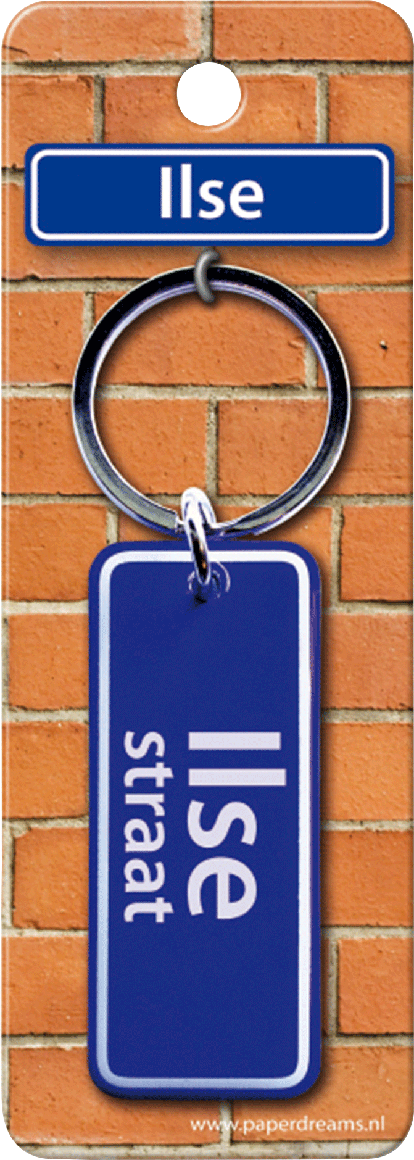 Ilse Straat sleutelhanger