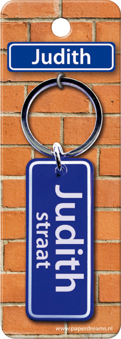 Judith Straat sleutelhanger