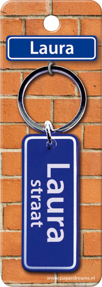 Laura Straat sleutelhanger