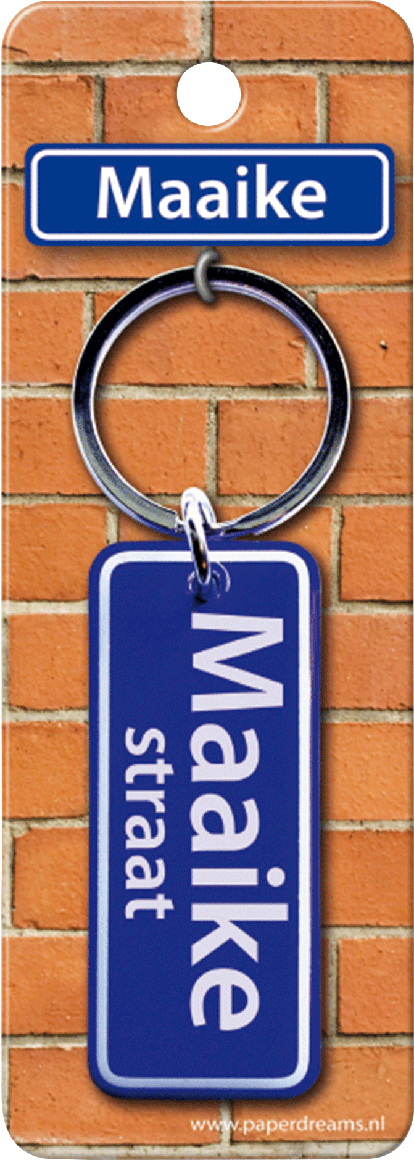 Maaike Straat sleutelhanger