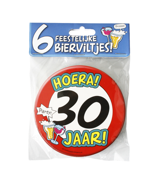 Bierviltjes 30 jaar