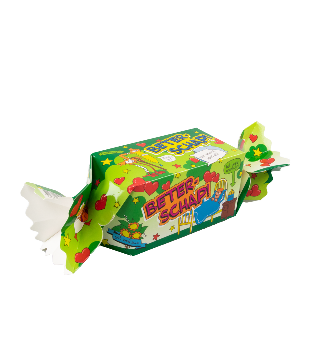 Snoepverpakking Beterschap