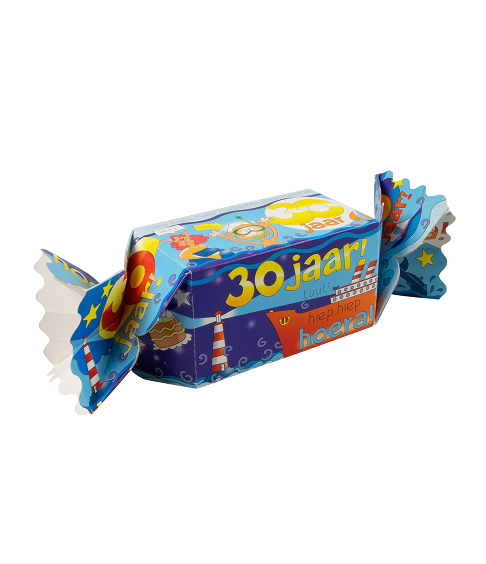 Snoepverpakking 30 jaar