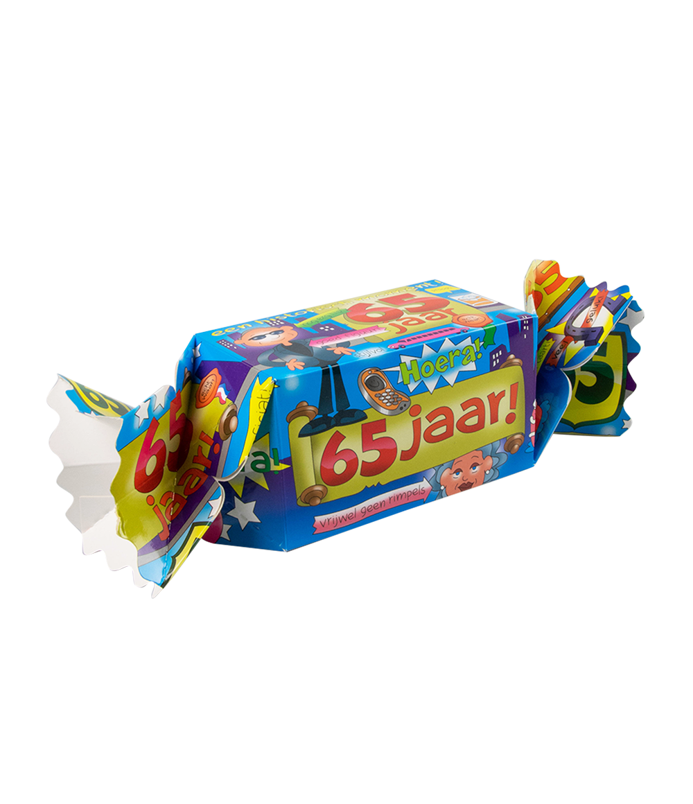 Snoepverpakking 65 jaar