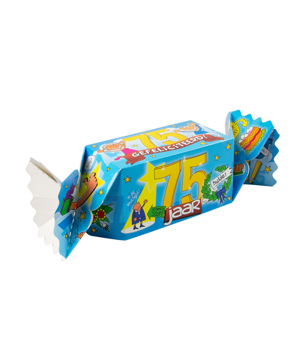 Snoepverpakking 75 jaar