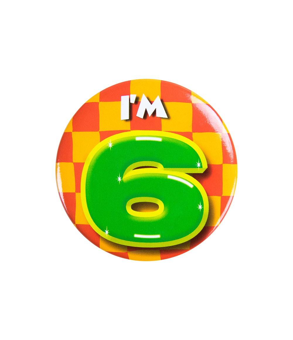 Button 6 jaar
