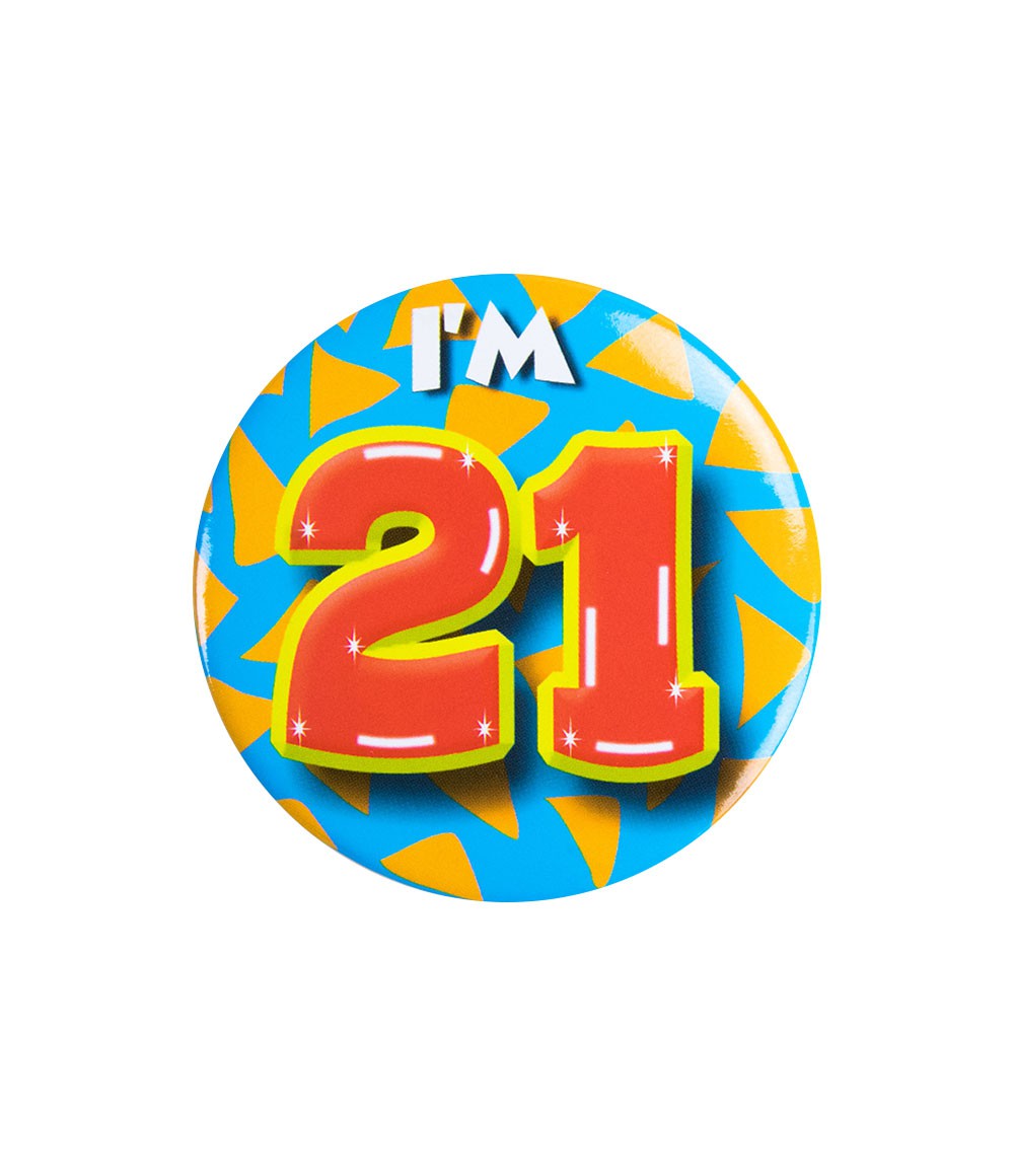 Button 21 jaar