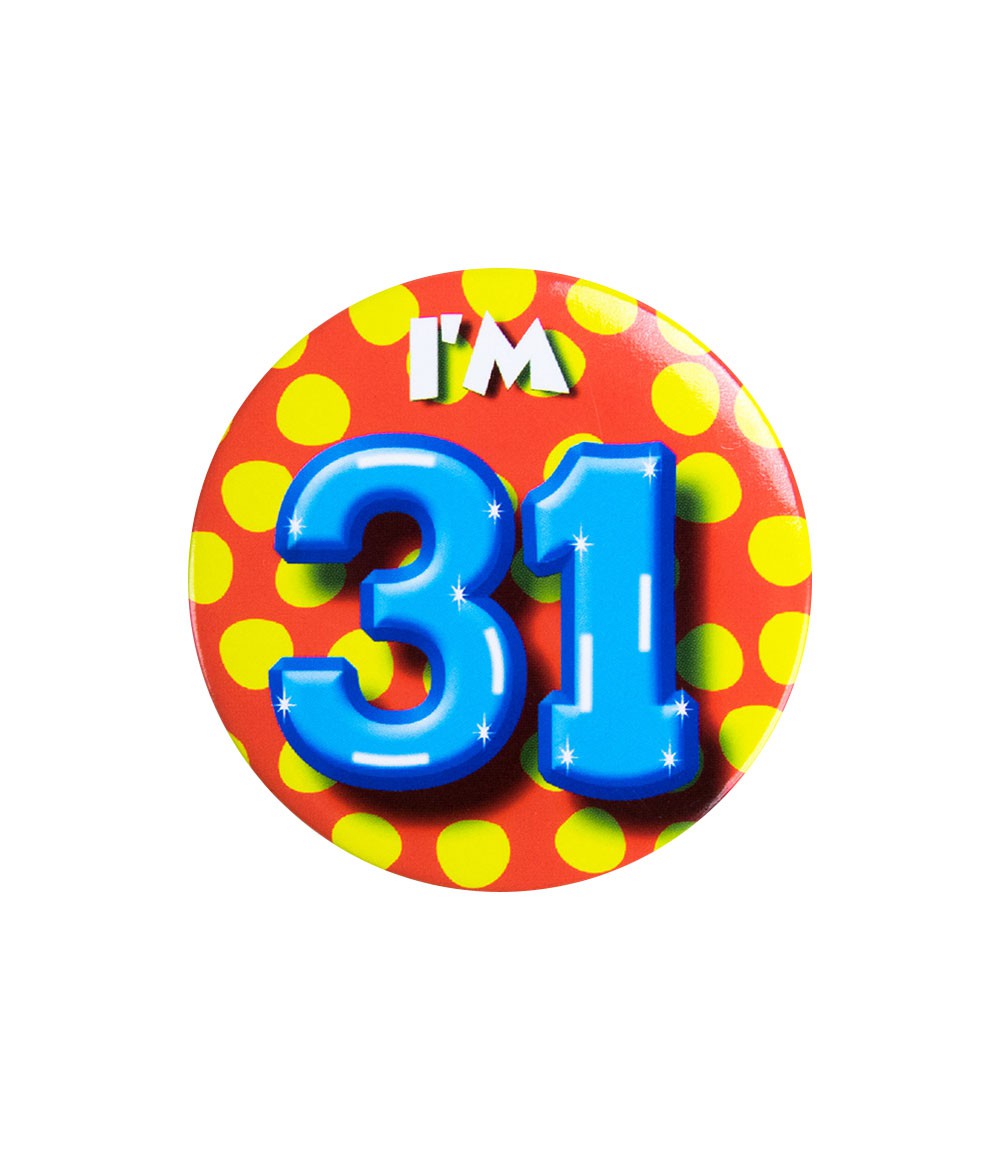 Button 31 jaar