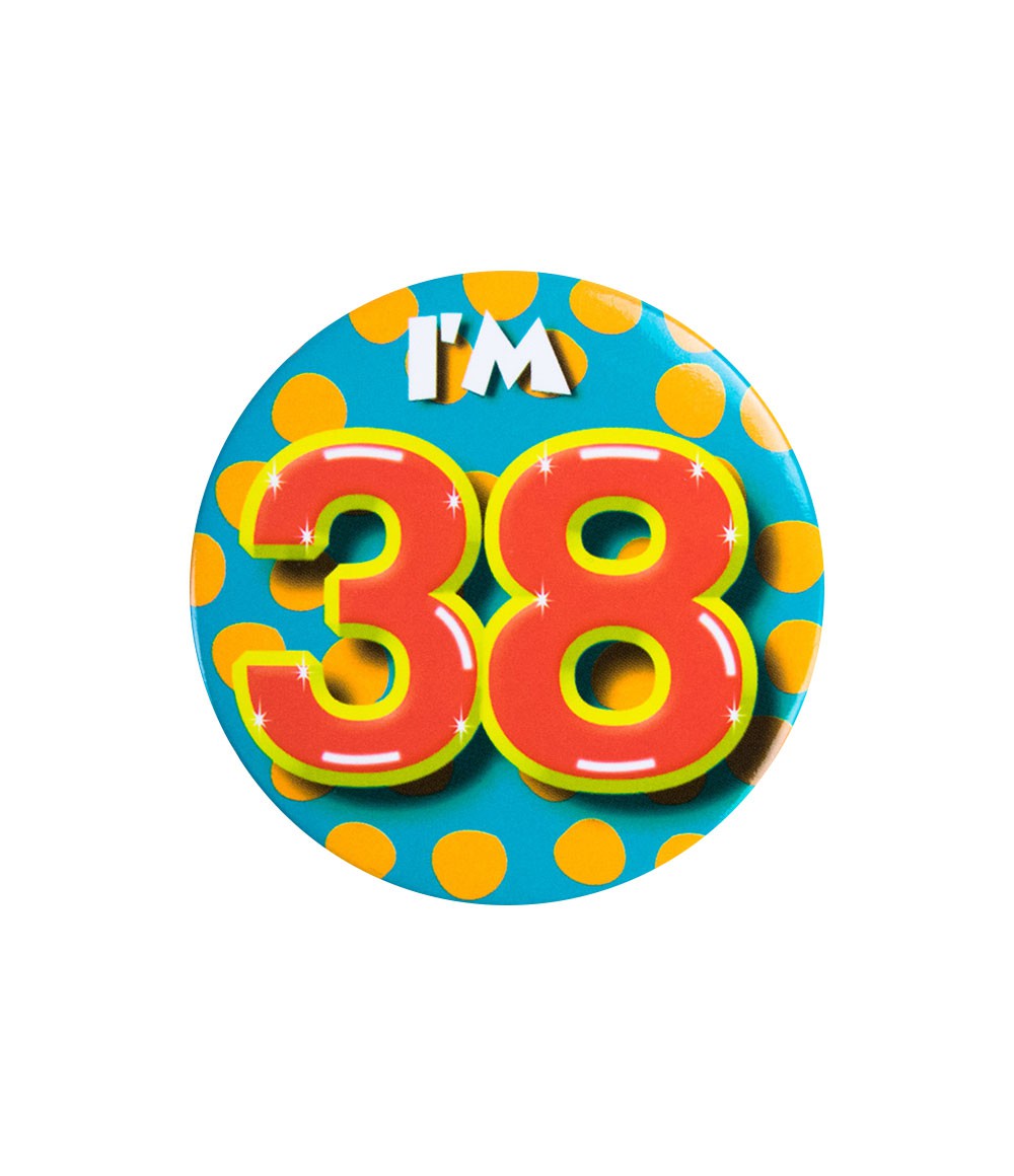 Button 38 jaar