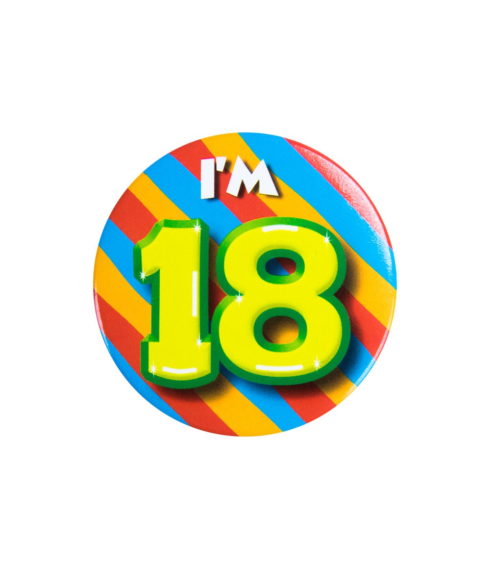 Button 18 jaar