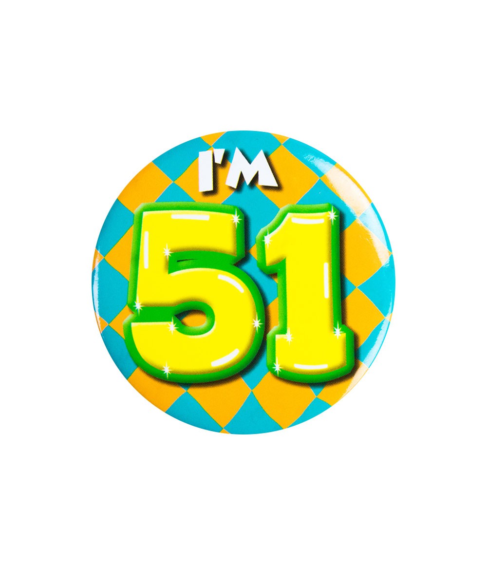 Button 51 jaar