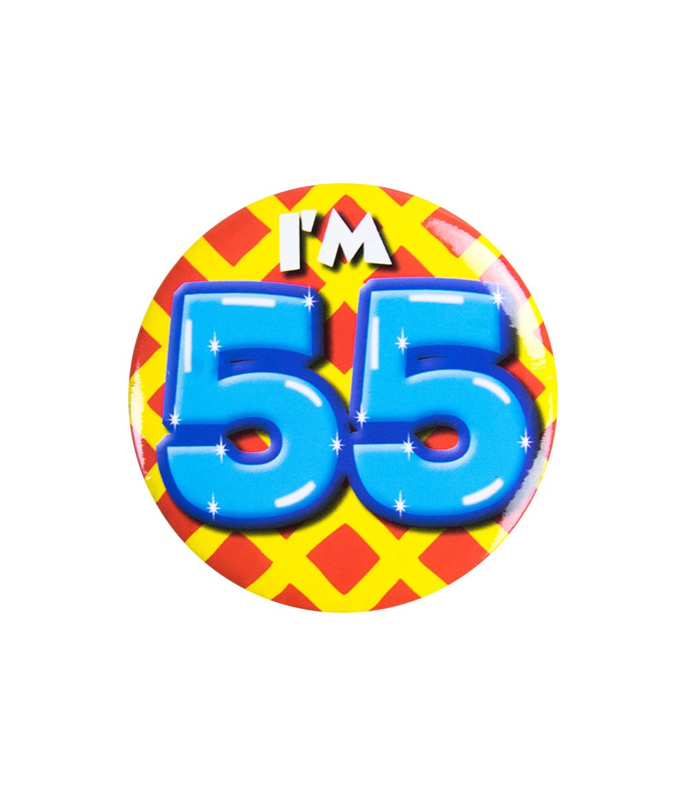 Button 55 jaar