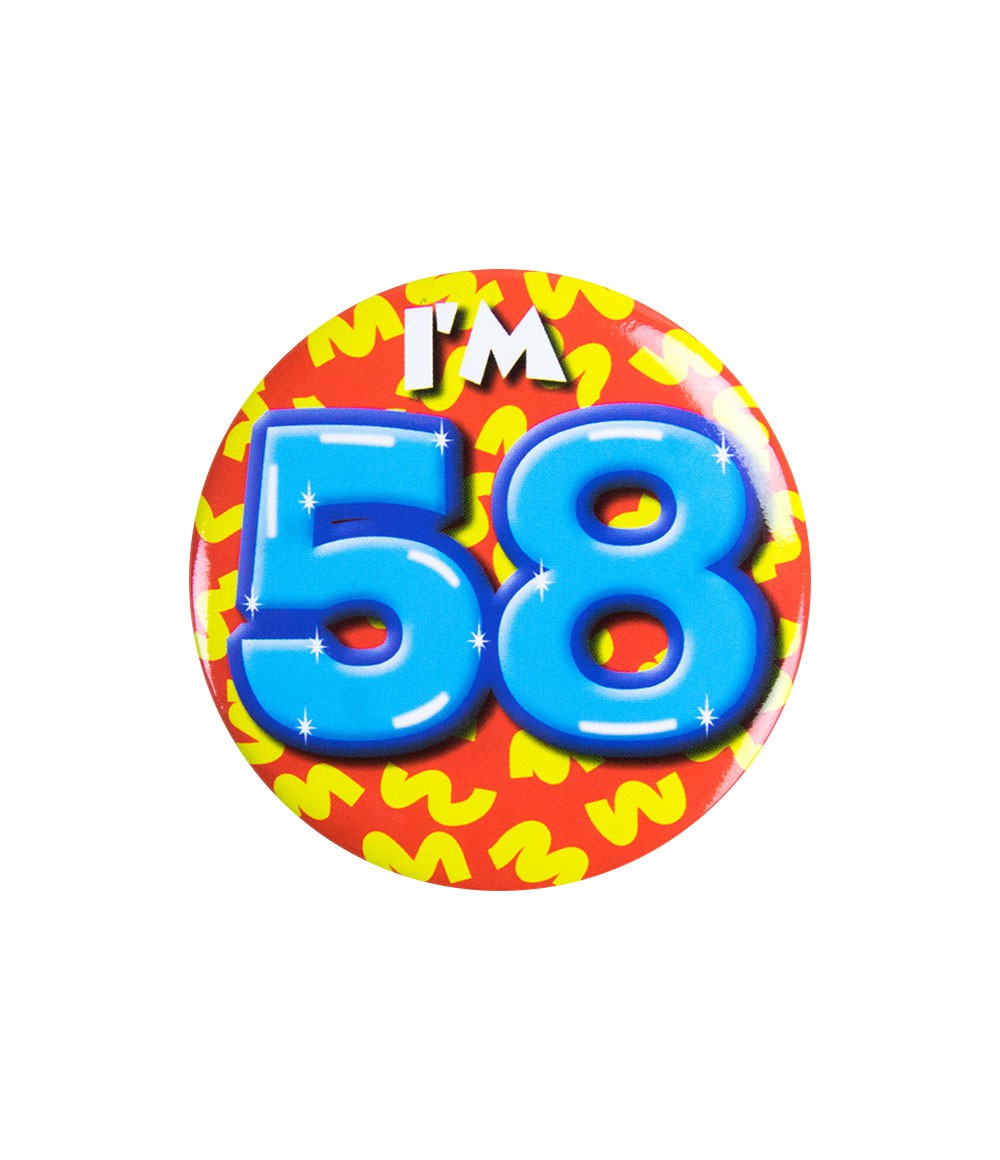 Button 58 jaar