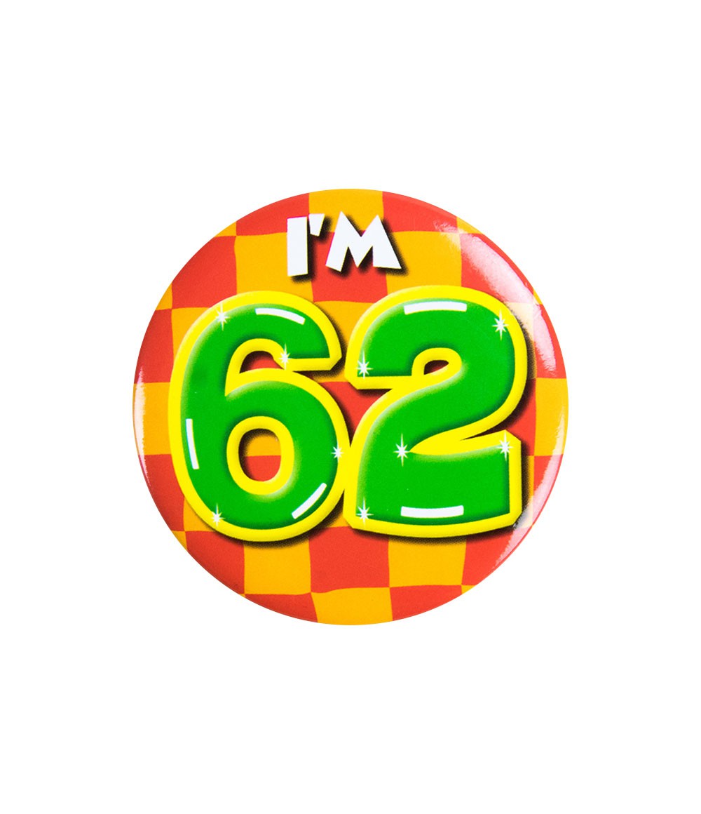Button 62 jaar