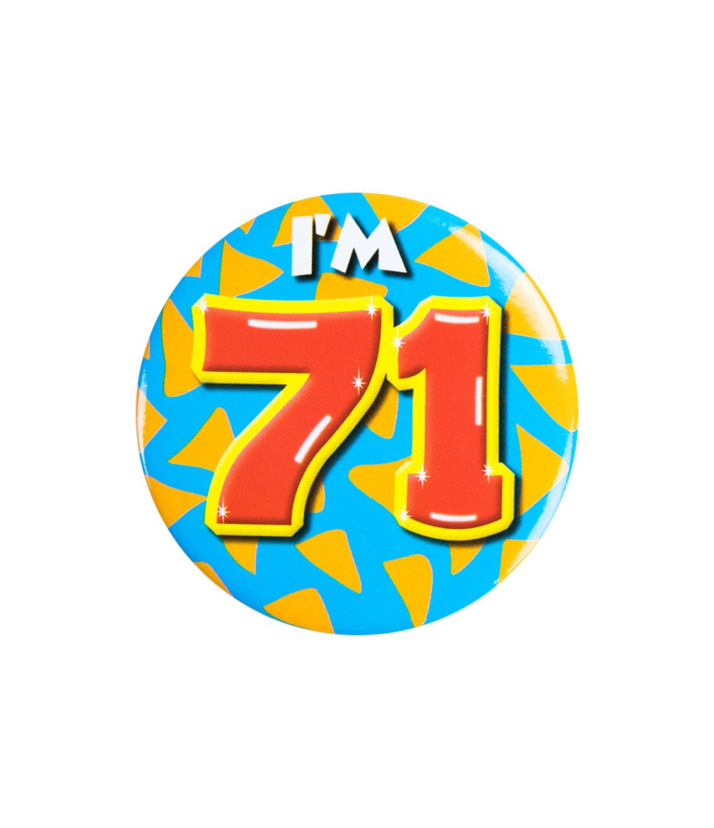 Button 71 jaar
