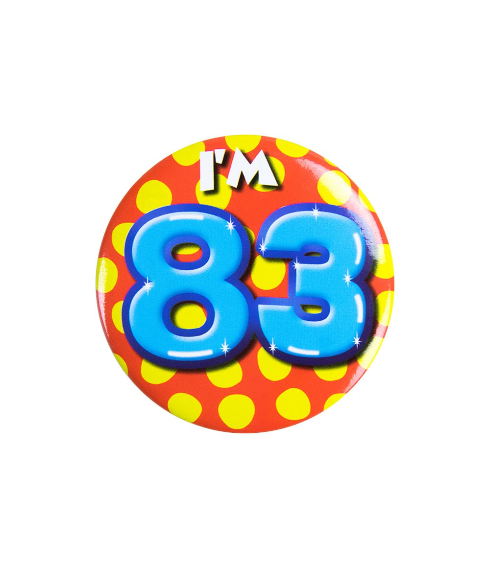Button 83 jaar