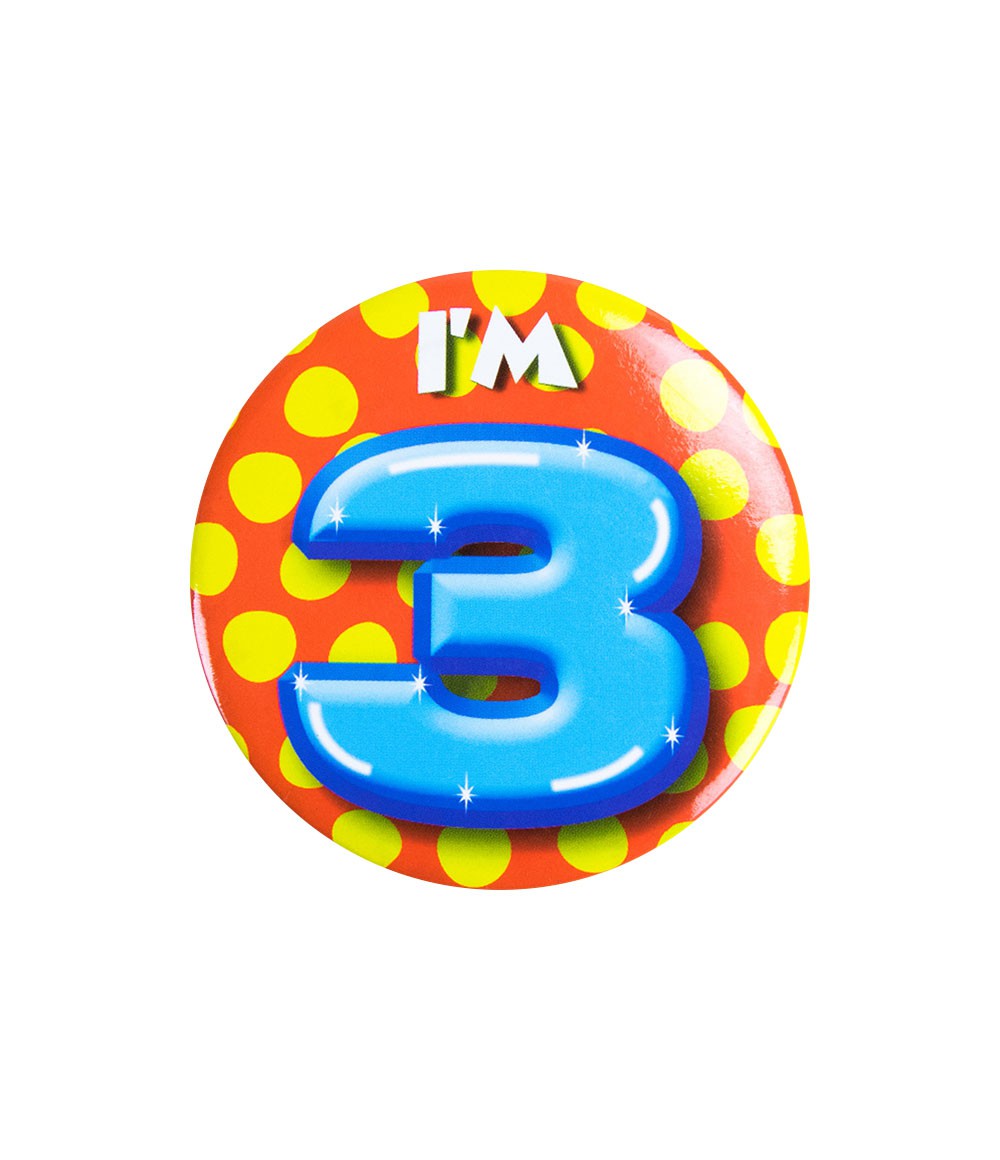 Leeftijdsbutton 3 jaar