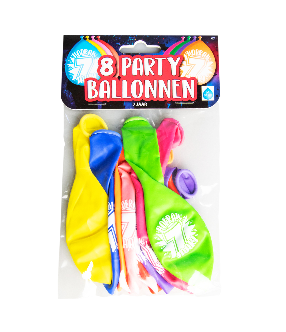 Ballonnen 7 jaar