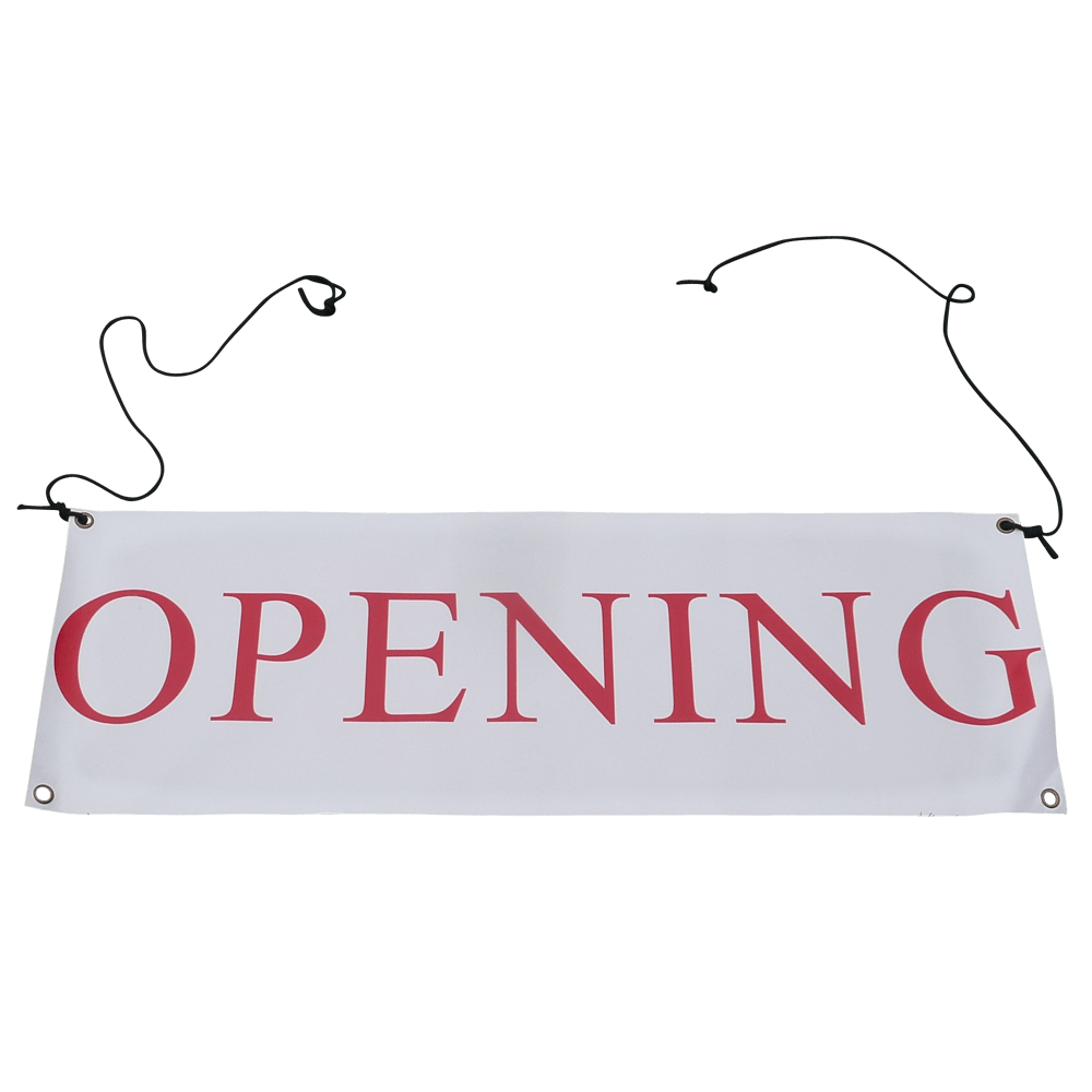Banner Opening