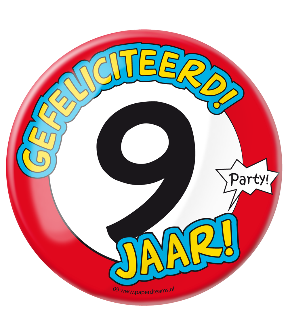 Button XL 9 jaar