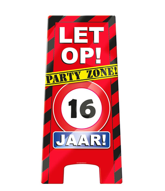 Warning Sign 16 jaar