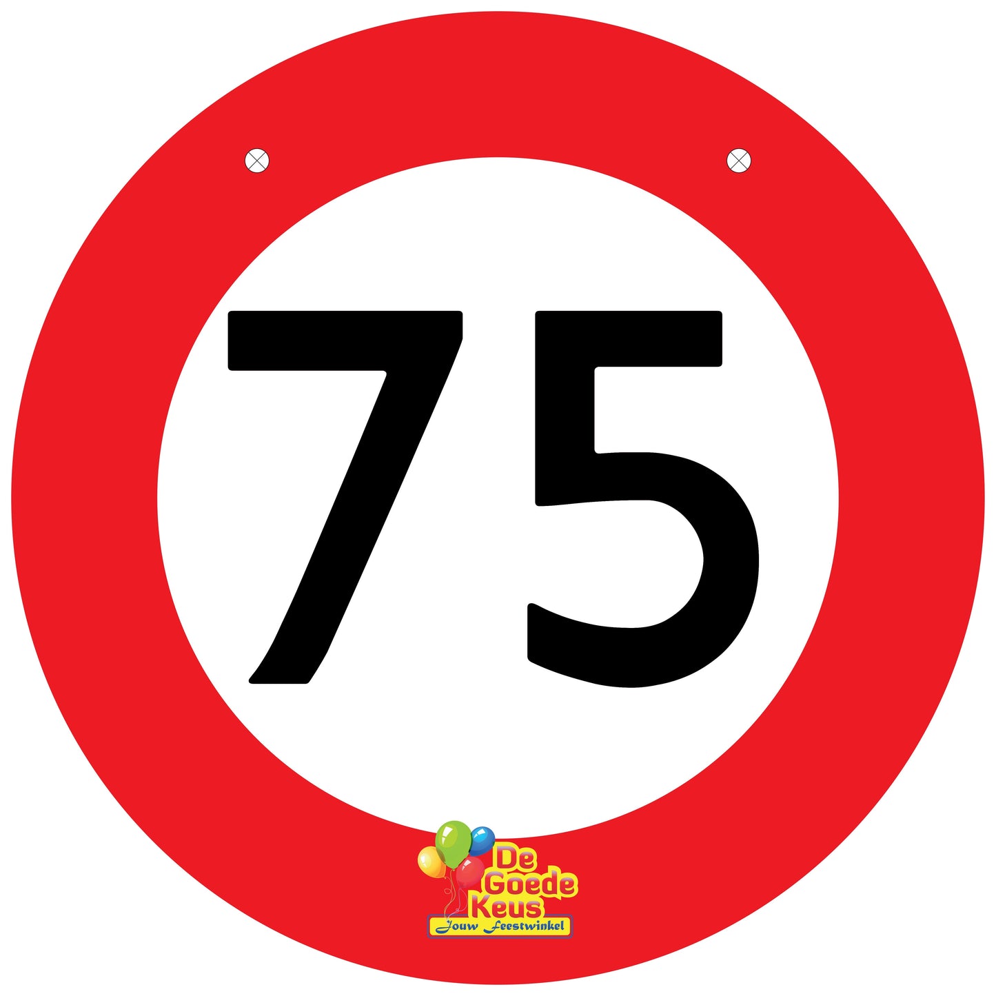 Banner 75 jaar