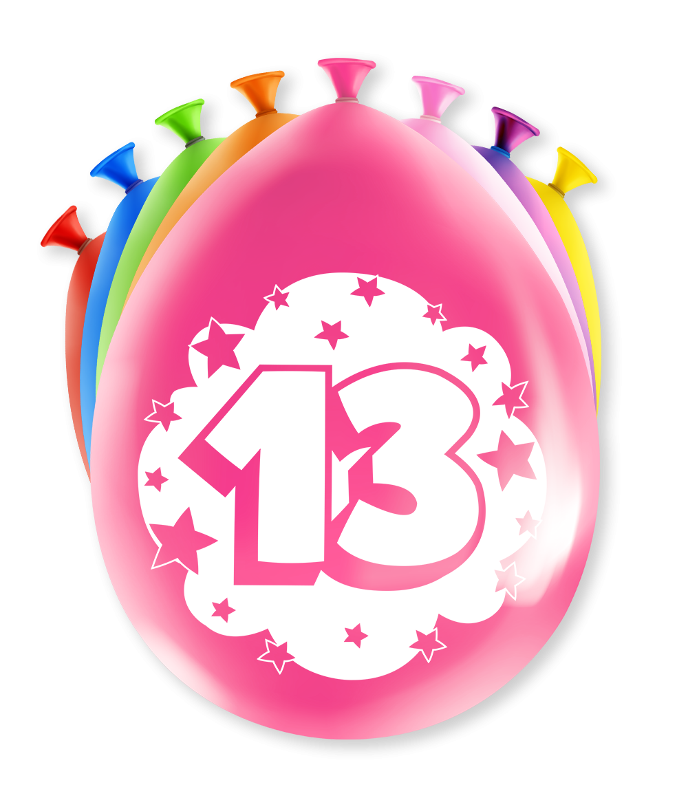 Ballonnen 13 jaar