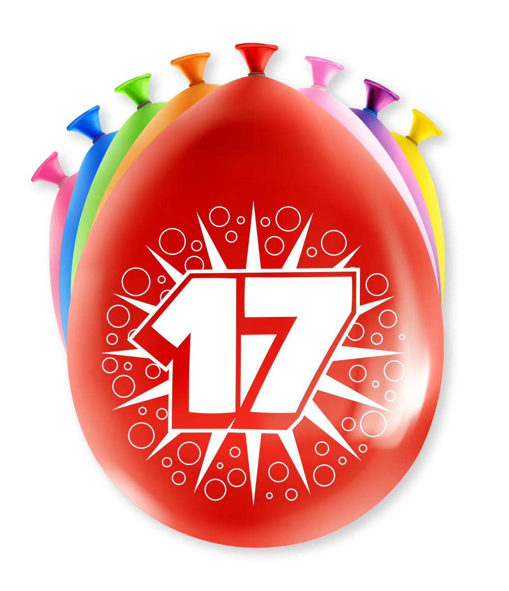 Ballonnen 17 jaar
